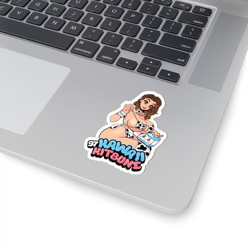 97KawaiiKitsune Character Kiss-Cut Sticker